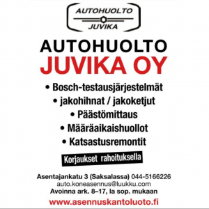 Jussi Kantoluoto, työnjohtaja, Autohuolto Juvika Oy