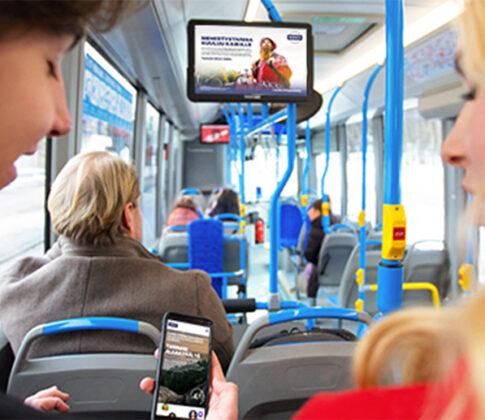 Mikä tekee digitaalisesta bussimainonnasta niin tehokasta?